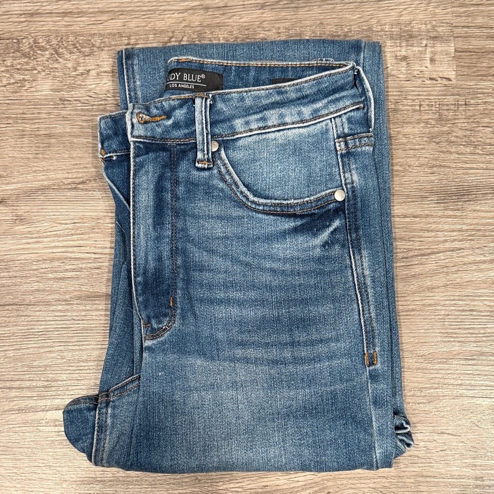 Judy Blue Dark Blue 90’s Straight Fit Jeans